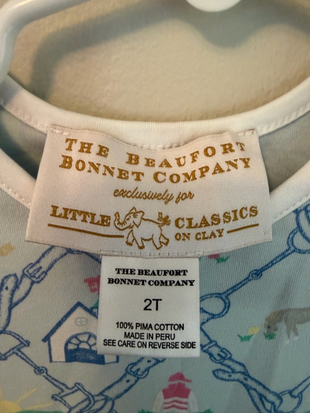 The Beaufort Bonnet Company Exclusively for Little Classics Horse Country Dress - Picture 3 of 3